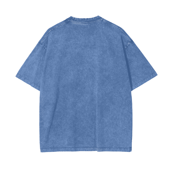 SPIDA ACID WASH OVERSIZE T-SHIRT-250GSM