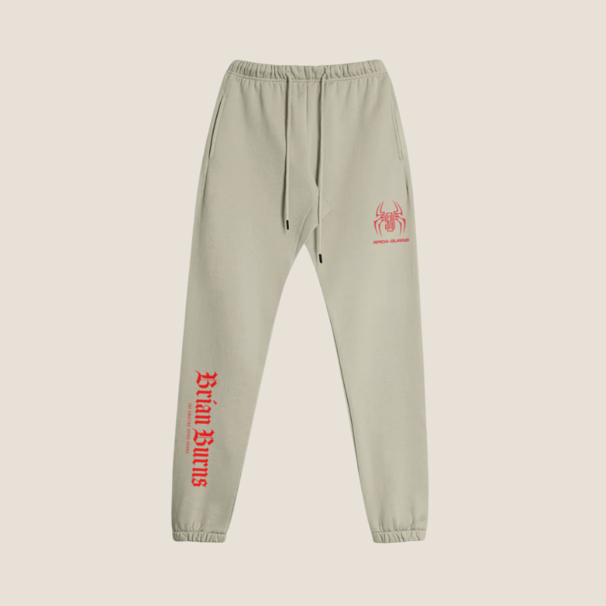 SPIDA-BURNS BB GOTHIC FLEECE SWEATPANTS-380GSM