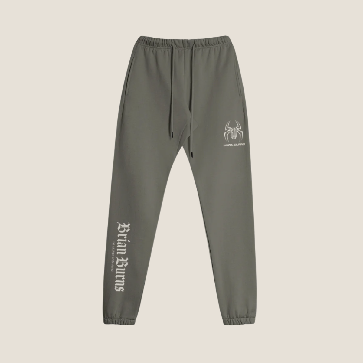 SPIDA-BURNS BB GOTHIC FLEECE SWEATPANTS-380GSM