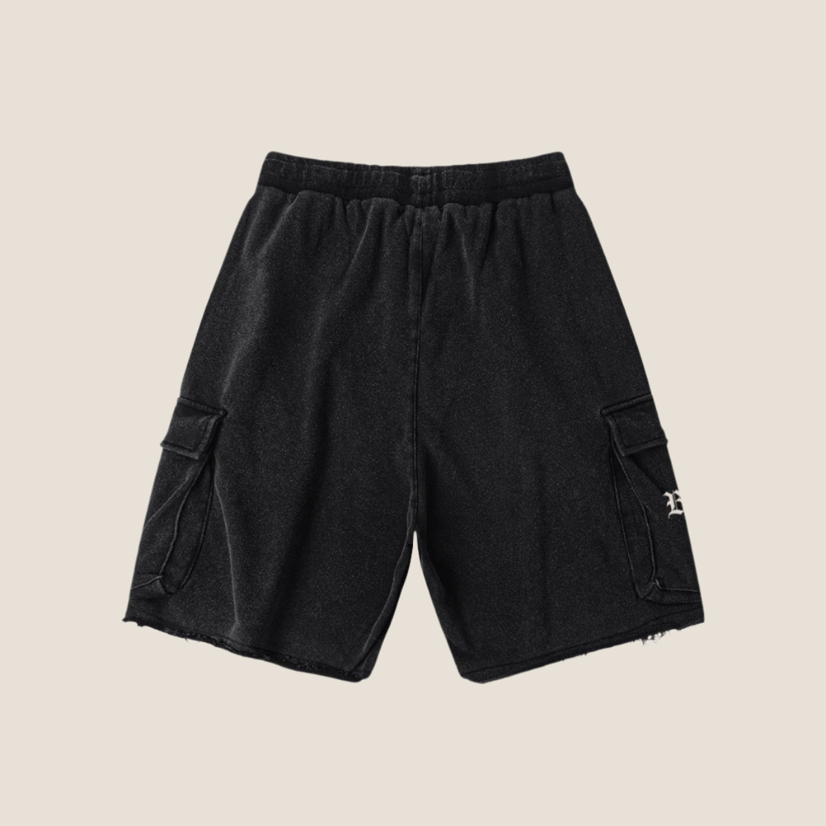 SPIDA SNOW WASH CARGO SHORTS-320GSM